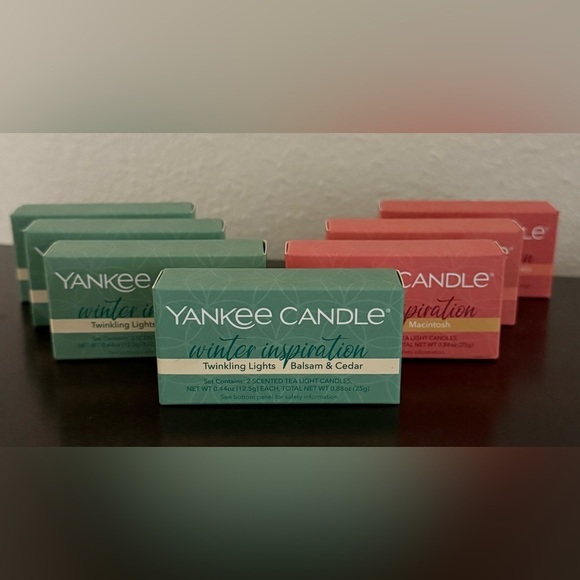 Yankee Candle Other - Yankee Candle Fall & Winter Tea Light Bundle | Seasonal Scent Set | 14 Total